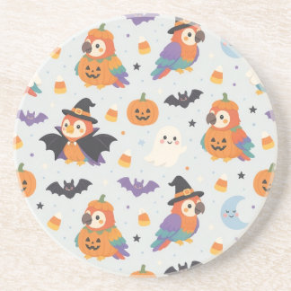 Söta Halloween-kostym Papegojor Bricka Underlägg