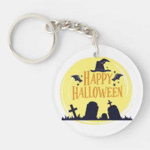 Söta Halloween-nyckelringar Spöken, Pumpa