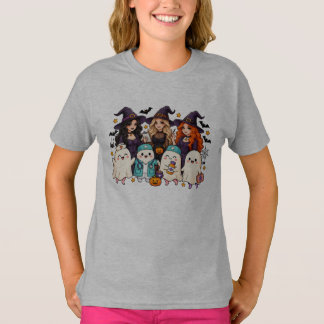 Söta Halloween-sjuksköterskeandar, häxor & medicin T Shirt