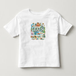 Söta havsdjur LÄR Barn Grafik T Shirt