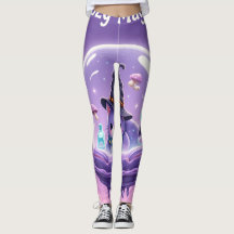 Söta Häxan Snöglob Tights Lila