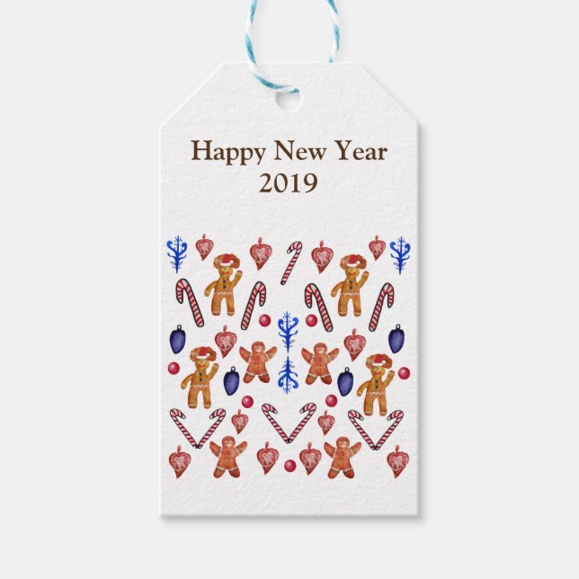 Söta Helgdagar, Anpassningsbar Presentetikett (Framsidan)