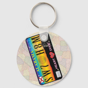 Söta hem- Alabama Keychain (kartaserier) Nyckelring