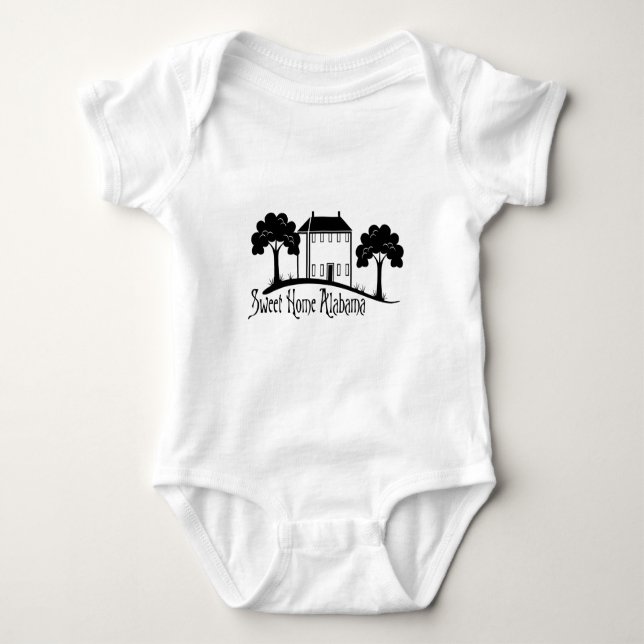 Söta hem- Alabama T-shirt (Framsida)