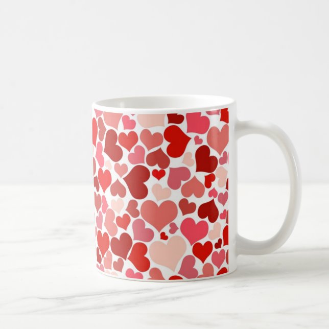 Söta Hjärtan Kaffemugg (Höger)