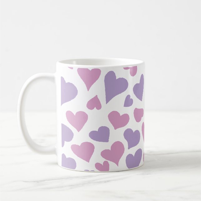 Söta Hjärtan Kaffemugg (Vänster)