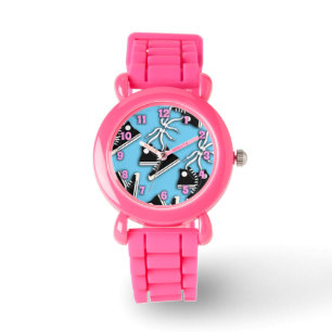 Söta höga skor mönster armbandsur