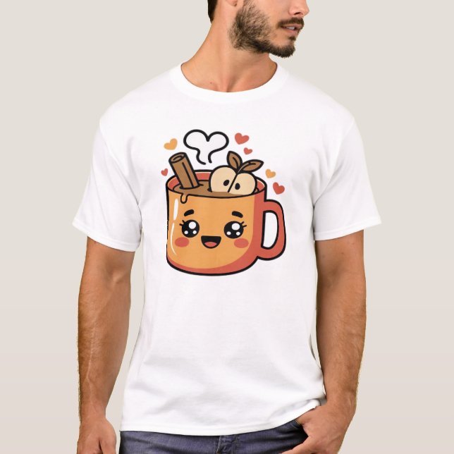 söta höstte Klassisk T-Shirt (Framsida)