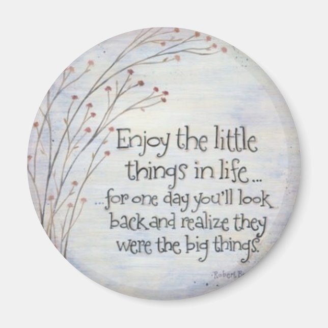 Söta inte det lilla Saker Magnet (Framsidan)