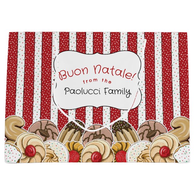 Söta italienska julcookies (Framsidan)