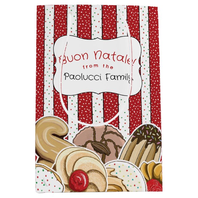 Söta italienska julcookies (Framsidan)