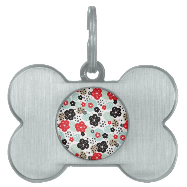 Söta japanska mönster design Case-Mate iPhone-fodr ID-bricka Husdjur (Framsidan)