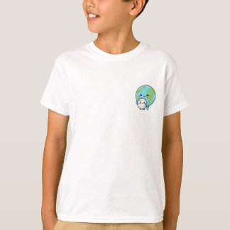 Söta jordomfamnar månen barn t shirt