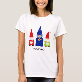 Söta julgnomar t shirt