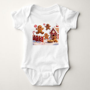 Söta julgodiskakor Semester Tecknad Design T Shirt
