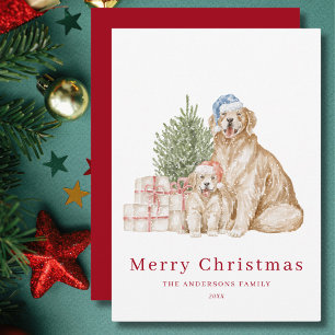 Söta julhundar jul julkort