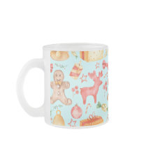 Söta julkakor och -kaniner