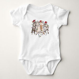 Söta julkatten med tomteluvor – Rolig högtid T Shirt