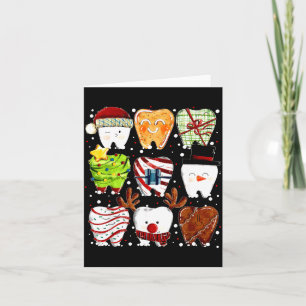 Söta julständer Roligt jultecken Jul tandläkare Ta Kort