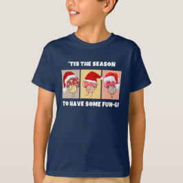 Söta julsvampar SÄSONG FÖR LITE FUN-GI T Shirt