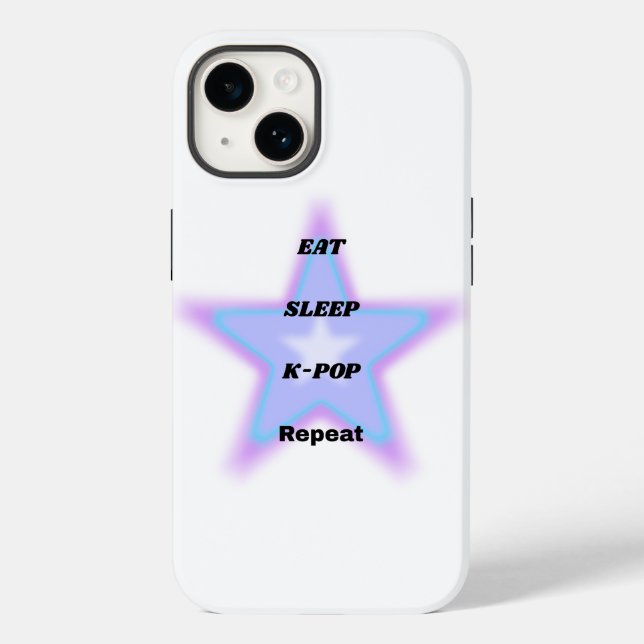 Söta K‑POP-fantillbehör för telefon (Baksida)