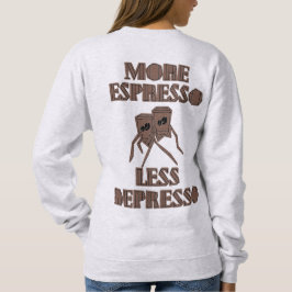 Söta kaffekoppar Rolig kaffelängd typografi T Shirt