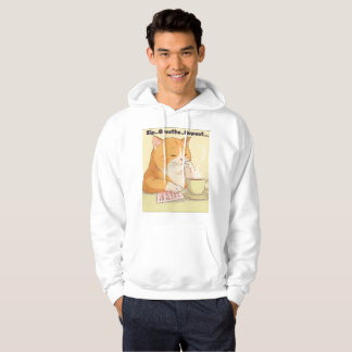 söta katt hoodie