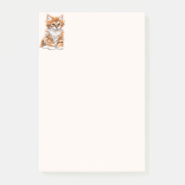 Söta katt Post-it®-lappar Post-it Block