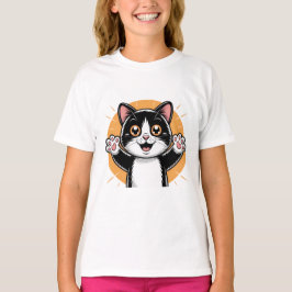 Söta Katter 🐱 – Förtjusande Katter Designad för K T Shirt