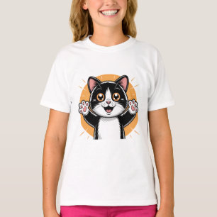 Söta Katter 🐱 – Förtjusande Katter Designad för K T Shirt