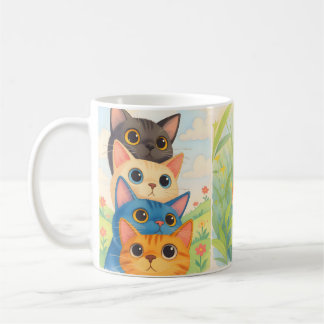 Söta Katter | Kattpappamugg | Kattmamamugg | Kattk Kaffemugg