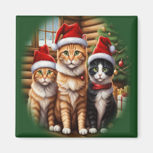 Söta Katter Magnet