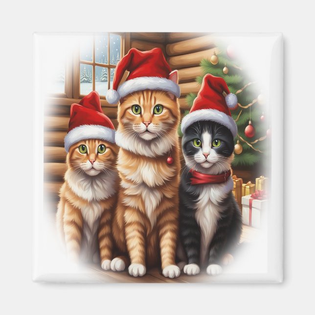 Söta Katter Magnet (Framsidan)