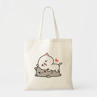 Söta katter mochi tygkasse