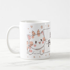 Söta katter-vänner kaffemugg