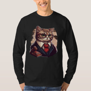 Söta kattögonblick Vackra kattmönster för katt T Shirt