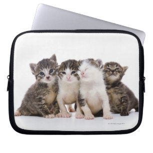 Söta kattungar laptop sleeve