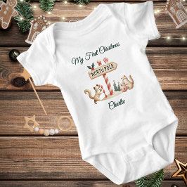 Söta Kattungar Min Första Jul Nordpolen T Shirt