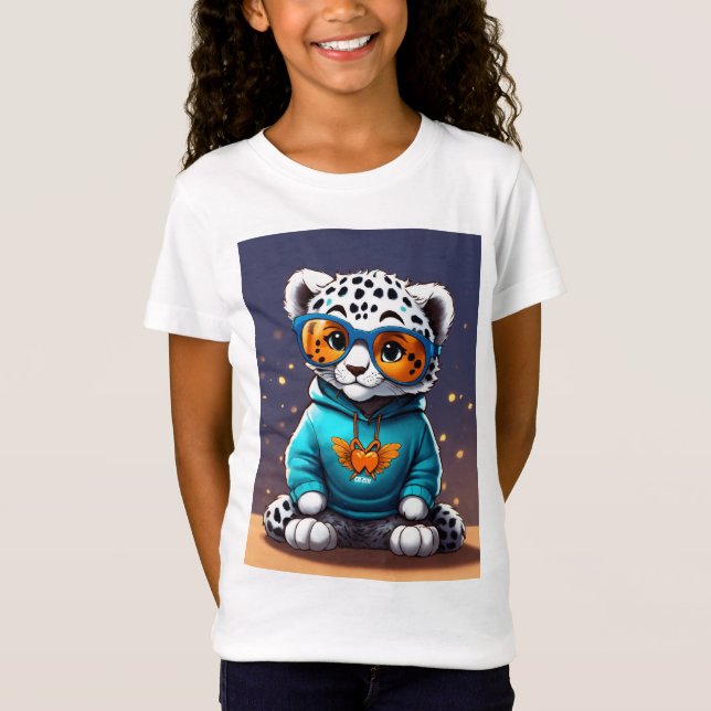 Söta kattungar T,shart T Shirt (Framsida)