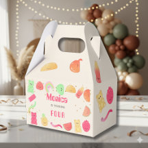 Söta kawaii gummi candies födelsedags