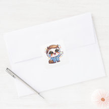 Söta Kawaii läkarögonblick Dräkt Dokumentmapp