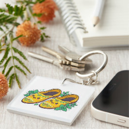 Söta Kawaii Marockanska Gula Babouche Tofflor Stic