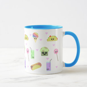 SÖTA KAWAII MAT FOTOGENI MUG MUGG