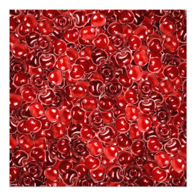 Söta körsbär fototryck (Framsidan)