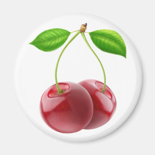 Söta körsbär magnet