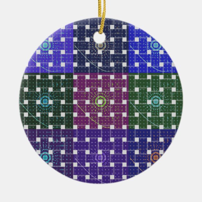 söta lådor julgransprydnad keramik (Framsidan)