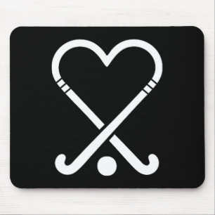 Söta landhockeyspelare älskar symbol musmatta