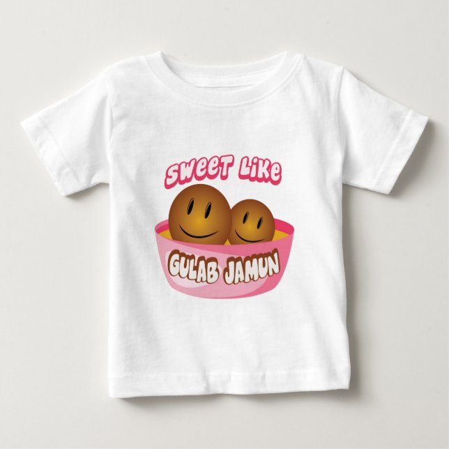 Söta lika Gulab Jamun T-shirt (Framsida)