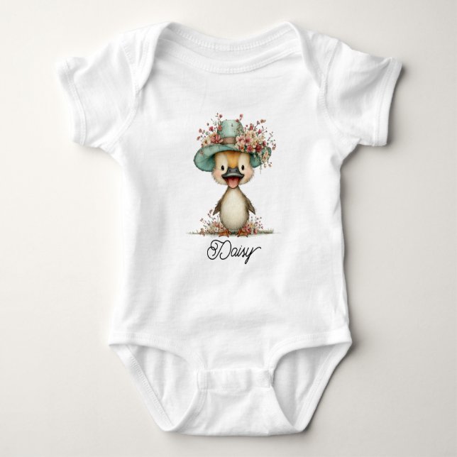 Söta lilla ankungen t shirt (Framsida)