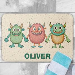 Söta lilla monster, Personlig Badrumsmatta